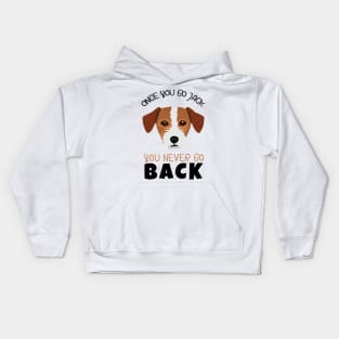 I Love my Cute Jack Russell Kids Hoodie